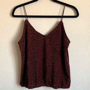 Glitter tank top